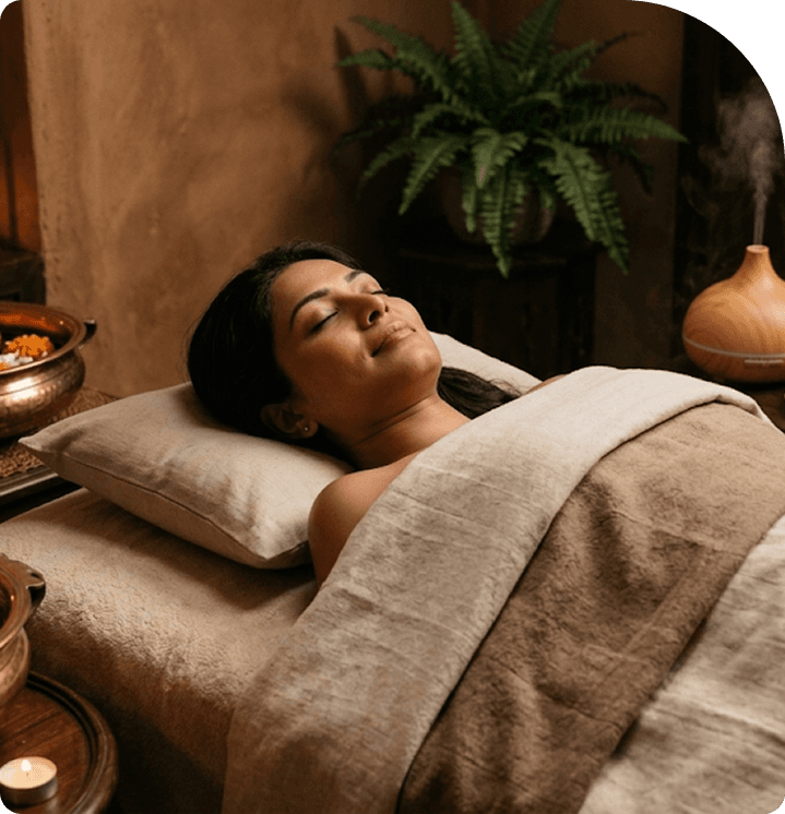 Bamboo Massage With Sesame Oil